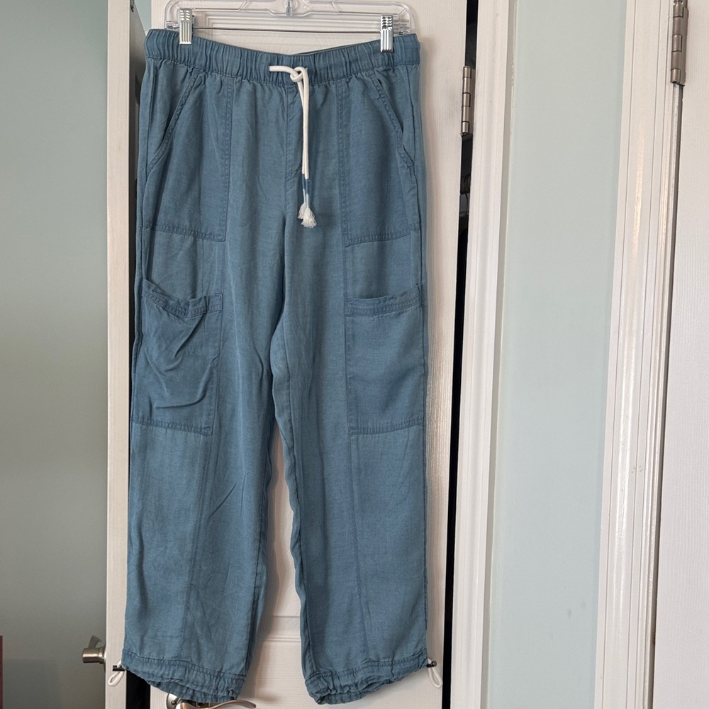 Nicole miller New York Blue Lyocell Casual Pants